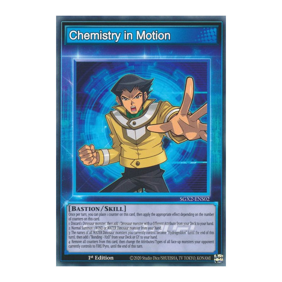 Yu-Gi-Oh TCG SGX2-ENS02 C Chemistry in Motion Speed Duel GX: Midterm Paradox