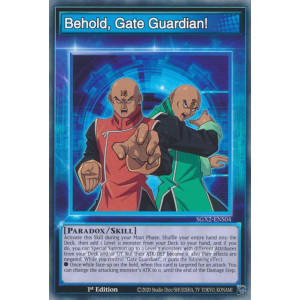 Yu-Gi-Oh TCG SGX2-ENS04 C Behold, Gate Guardian! Speed Duel GX: Midterm Paradox