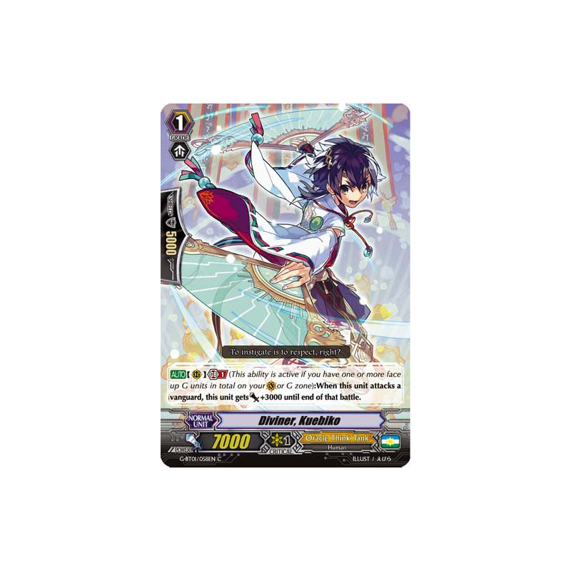 Vanguard_TCG_card_G-BT01_058EN_C_Diviner_Kuebiko_Generation_Stride