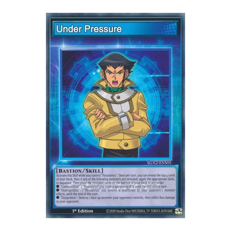 Yu-Gi-Oh TCG SGX2-ENS05 C Under Pressure Speed Duel GX: Midterm Paradox
