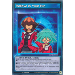 Yu-Gi-Oh TCG SGX2-ENS11 C Believe in Your Bro Speed Duel GX: Midterm Paradox