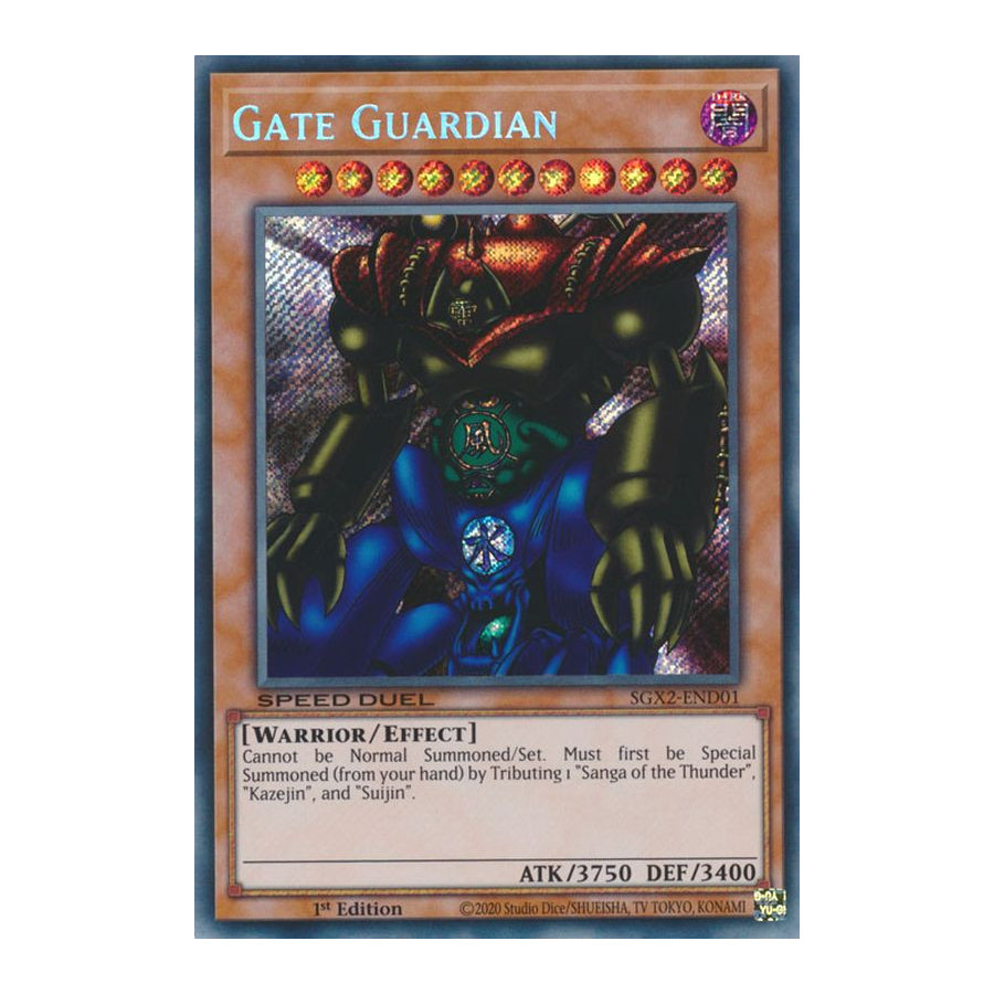 Yu-Gi-Oh TCG SGX2-ENC01 SE Water Dragon Speed Duel GX: Midterm Paradox