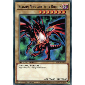 Yu-Gi-Oh TCG SGX3-FRB02 C Dragon Noir aux Yeux Rouges Speed Duel GX : Les Duellistes des Ombres