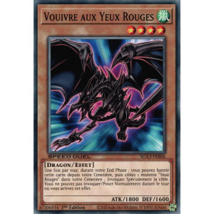 Yu-Gi-Oh TCG SGX3-FRB06 C Vouivre aux Yeux Rouges Speed Duel GX : Les Duellistes des Ombres