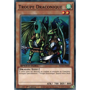 Yu-Gi-Oh TCG SGX3-FRB08 C Troupe Draconique Speed Duel GX : Les Duellistes des Ombres