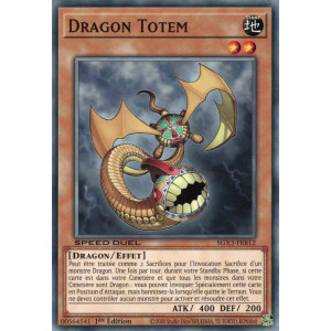 Yu-Gi-Oh TCG SGX3-FRB12 C Dragon Totem Speed Duel GX : Les Duellistes des Ombres