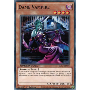 Yu-Gi-Oh TCG SGX3-FRC04 C Dame Vampire Speed Duel GX : Les Duellistes des Ombres
