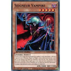 Yu-Gi-Oh TCG SGX3-FRC05 C Seigneur Vampire Speed Duel GX : Les Duellistes des Ombres