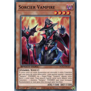 Yu-Gi-Oh TCG SGX3-FRC07 C Sorcier Vampire Speed Duel GX : Les Duellistes des Ombres
