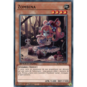 Yu-Gi-Oh TCG SGX3-FRC09 C Zombina Speed Duel GX : Les Duellistes des Ombres