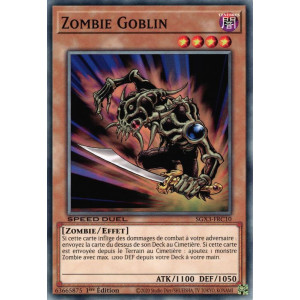 Yu-Gi-Oh TCG SGX3-FRC10 C Zombie Goblin Speed Duel GX : Les Duellistes des Ombres