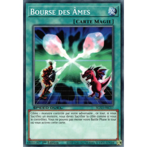 Yu-Gi-Oh TCG SGX3-FRC17 C Bourse des Âmes Speed Duel GX : Les Duellistes des Ombres