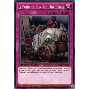 Yu-Gi-Oh TCG SGX3-FRC19 C Le Point de Contrôle Inflexible Speed Duel GX : Les Duellistes des Ombres