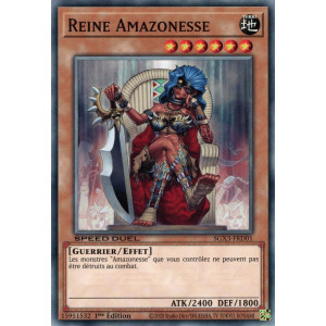 Yu-Gi-Oh TCG SGX3-FRD01 C Reine Amazonesse Speed Duel GX : Les Duellistes des Ombres