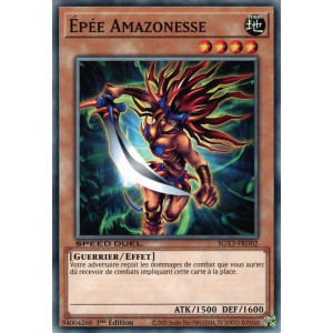 Yu-Gi-Oh TCG SGX3-FRD02 C Épée Amazonesse Speed Duel GX : Les Duellistes des Ombres