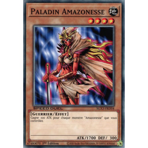 Yu-Gi-Oh TCG SGX3-FRD04 C Paladin Amazonesse Speed Duel GX : Les Duellistes des Ombres