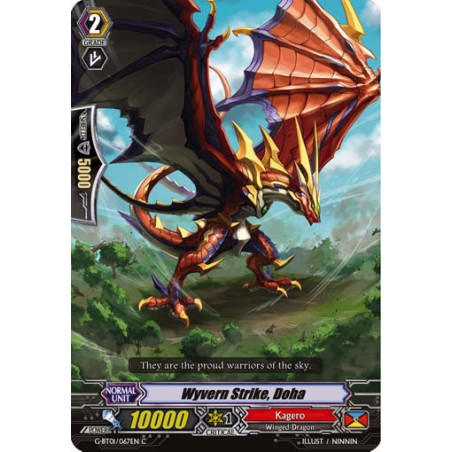 Vanguard_TCG_card_G-BT01_067EN_C_Wyvern_Strike_Doha_Generation_Stride