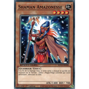 Yu-Gi-Oh TCG SGX3-FRD08 C Shaman Amazonesse Speed Duel GX : Les Duellistes des Ombres