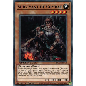 Yu-Gi-Oh TCG SGX3-FRD10 C Survivant de Combat Speed Duel GX : Les Duellistes des Ombres