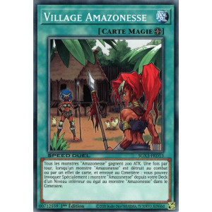 Yu-Gi-Oh TCG SGX3-FRD13 C Village Amazonesse Speed Duel GX : Les Duellistes des Ombres