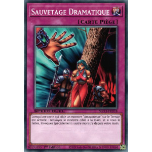 Yu-Gi-Oh TCG SGX3-FRD18 C Sauvetage Dramatique Speed Duel GX : Les Duellistes des Ombres