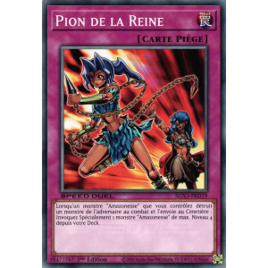 Yu-Gi-Oh TCG SGX3-FRD19 C Pion de la Reine Speed Duel GX : Les Duellistes des Ombres