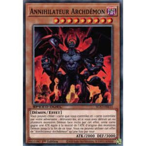 Yu-Gi-Oh TCG SGX3-FRE11 C Annihilateur Archdémon Speed Duel GX : Les Duellistes des Ombres