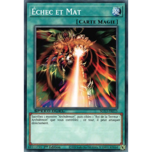 Yu-Gi-Oh TCG SGX3-FRE15 C Échec et Mat Speed Duel GX : Les Duellistes des Ombres
