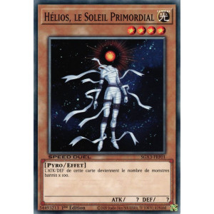 Yu-Gi-Oh TCG SGX3-FRF01 C Hélios, le Soleil Primordial Speed Duel GX : Les Duellistes des Ombres