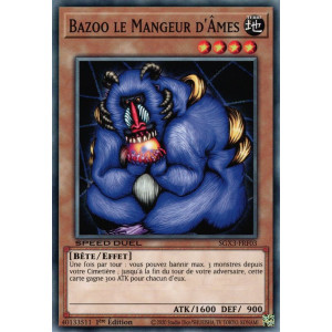 Yu-Gi-Oh TCG SGX3-FRF03 C Bazoo le Mangeur d'Âmes Speed Duel GX : Les Duellistes des Ombres