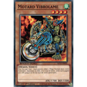 Yu-Gi-Oh TCG SGX3-FRF05 C Motard Vibrolame Speed Duel GX : Les Duellistes des Ombres