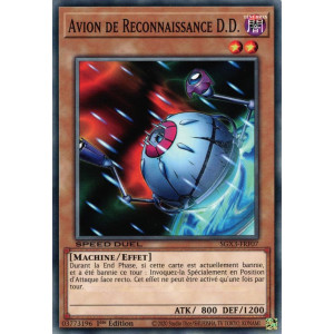 Yu-Gi-Oh TCG SGX3-FRF07 C Avion de Reconnaissance D.D. Speed Duel GX : Les Duellistes des Ombres