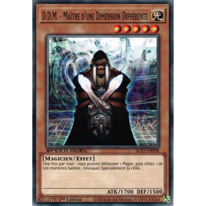 Yu-Gi-Oh TCG SGX3-FRF08 C D.D.M. - Maître d'une Dimension Différente Speed Duel GX : Les Duellistes des Ombres