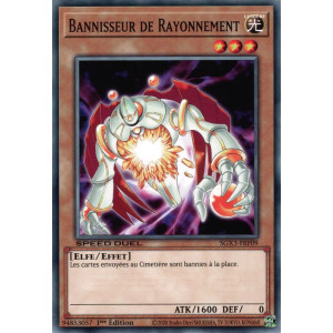 Yu-Gi-Oh TCG SGX3-FRF09 C Bannisseur de Rayonnement Speed Duel GX : Les Duellistes des Ombres