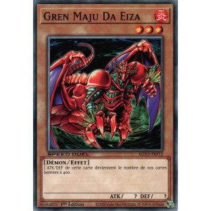 Yu-Gi-Oh TCG SGX3-FRF12 C Gren Maju Da Eiza Speed Duel GX : Les Duellistes des Ombres