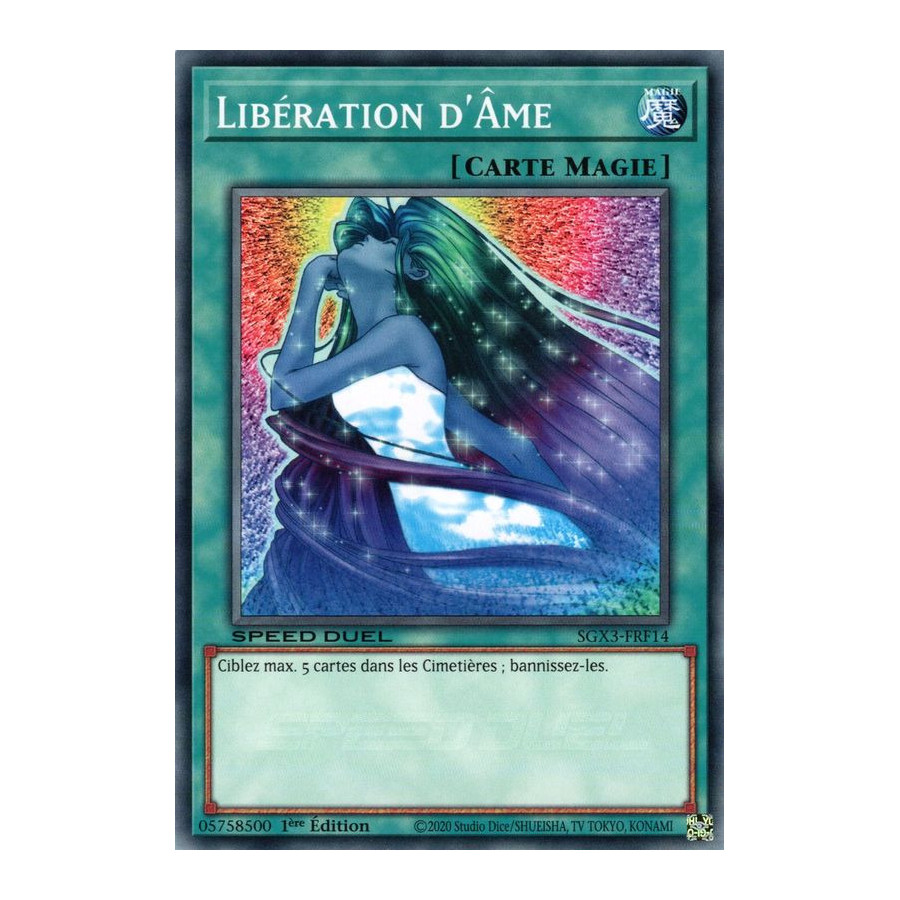 Yu-Gi-Oh TCG SGX3-FRF14 C Libération d'Âme Speed Duel GX : Les Duellistes des Ombres