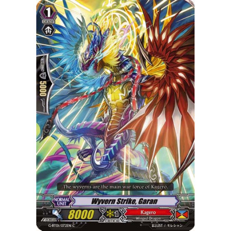 Vanguard_TCG_card_G-BT01_072EN_C_Wyvern_Strike_Garan_Generation_Stride
