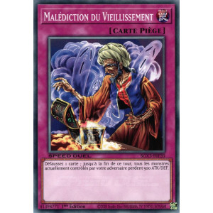 Yu-Gi-Oh TCG SGX3-FRF20 C Malédiction du Vieillissement Speed Duel GX : Les Duellistes des Ombres