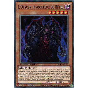 Yu-Gi-Oh TCG SGX3-FRG04 C L'Obscur Invocateur de Bêtes Speed Duel GX : Les Duellistes des Ombres