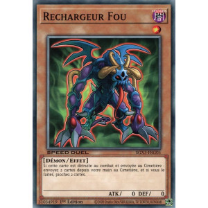 Yu-Gi-Oh TCG SGX3-FRG05 C Rechargeur Fou Speed Duel GX : Les Duellistes des Ombres