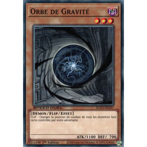 Yu-Gi-Oh TCG SGX3-FRG07 C Orbe de Gravité Speed Duel GX : Les Duellistes des Ombres