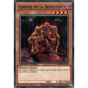 Yu-Gi-Oh TCG SGX3-FRG09 C Cerbère de la Sépulture Speed Duel GX : Les Duellistes des Ombres