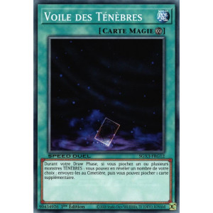 Yu-Gi-Oh TCG SGX3-FRG12 C Voile des Ténèbres Speed Duel GX : Les Duellistes des Ombres