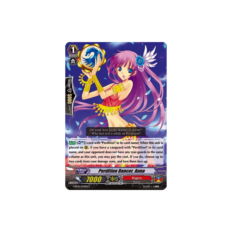 Vanguard_TCG_card_G-BT01_074EN_C_Perdition_Dancer_Anna_Generation_Stride