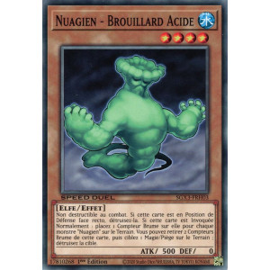 Yu-Gi-Oh TCG SGX3-FRH03 C Nuagien - Brouillard Acide Speed Duel GX : Les Duellistes des Ombres