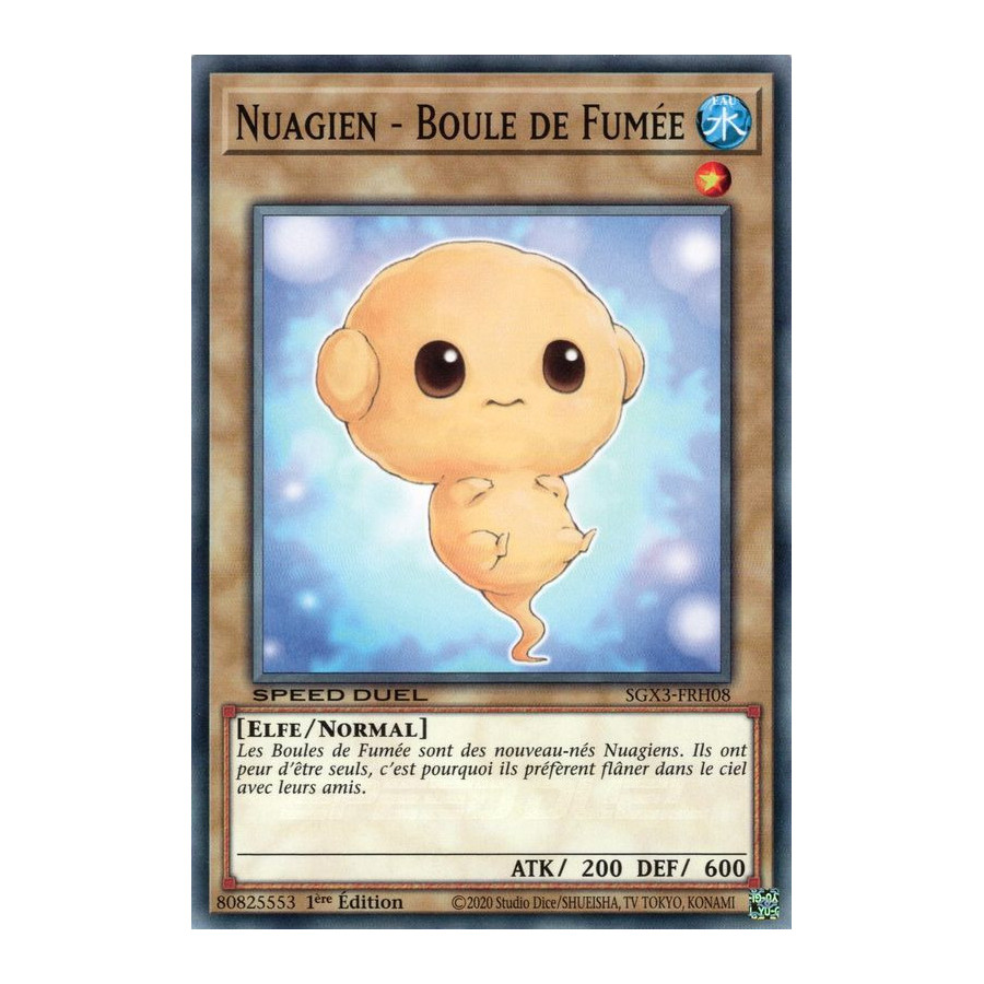 Yu-Gi-Oh TCG SGX3-FRH08 C Nuagien - Boule de Fumée Speed Duel GX : Les Duellistes des Ombres