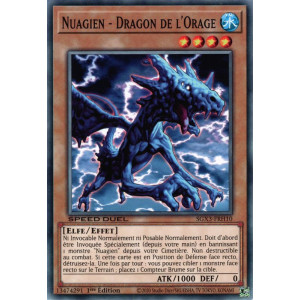 Yu-Gi-Oh TCG SGX3-FRH10 C Nuagien - Dragon de l'Orage Speed Duel GX : Les Duellistes des Ombres