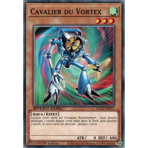 Yu-Gi-Oh TCG SGX3-FRH11 C Cavalier du Vortex Speed Duel GX : Les Duellistes des Ombres