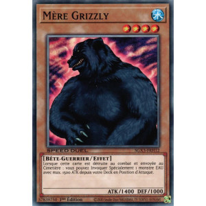 Yu-Gi-Oh TCG SGX3-FRH12 C Mère Grizzly Speed Duel GX : Les Duellistes des Ombres
