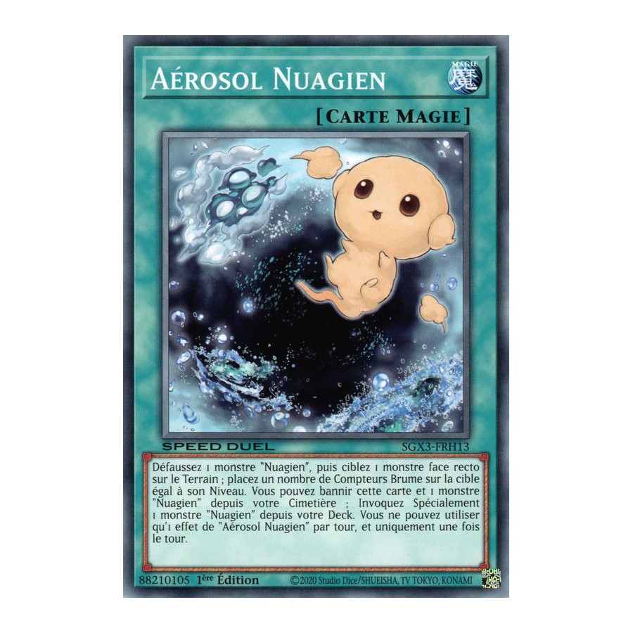 Yu-Gi-Oh TCG SGX3-FRH13 C Aérosol Nuagien Speed Duel GX : Les Duellistes des Ombres
